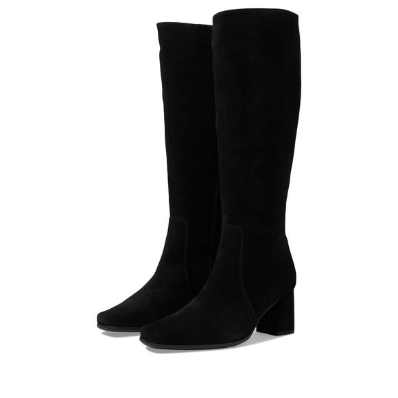 LA CANADIENNE FARYL BLACK SUEDE 10 M (B) - Picture 1 of 6